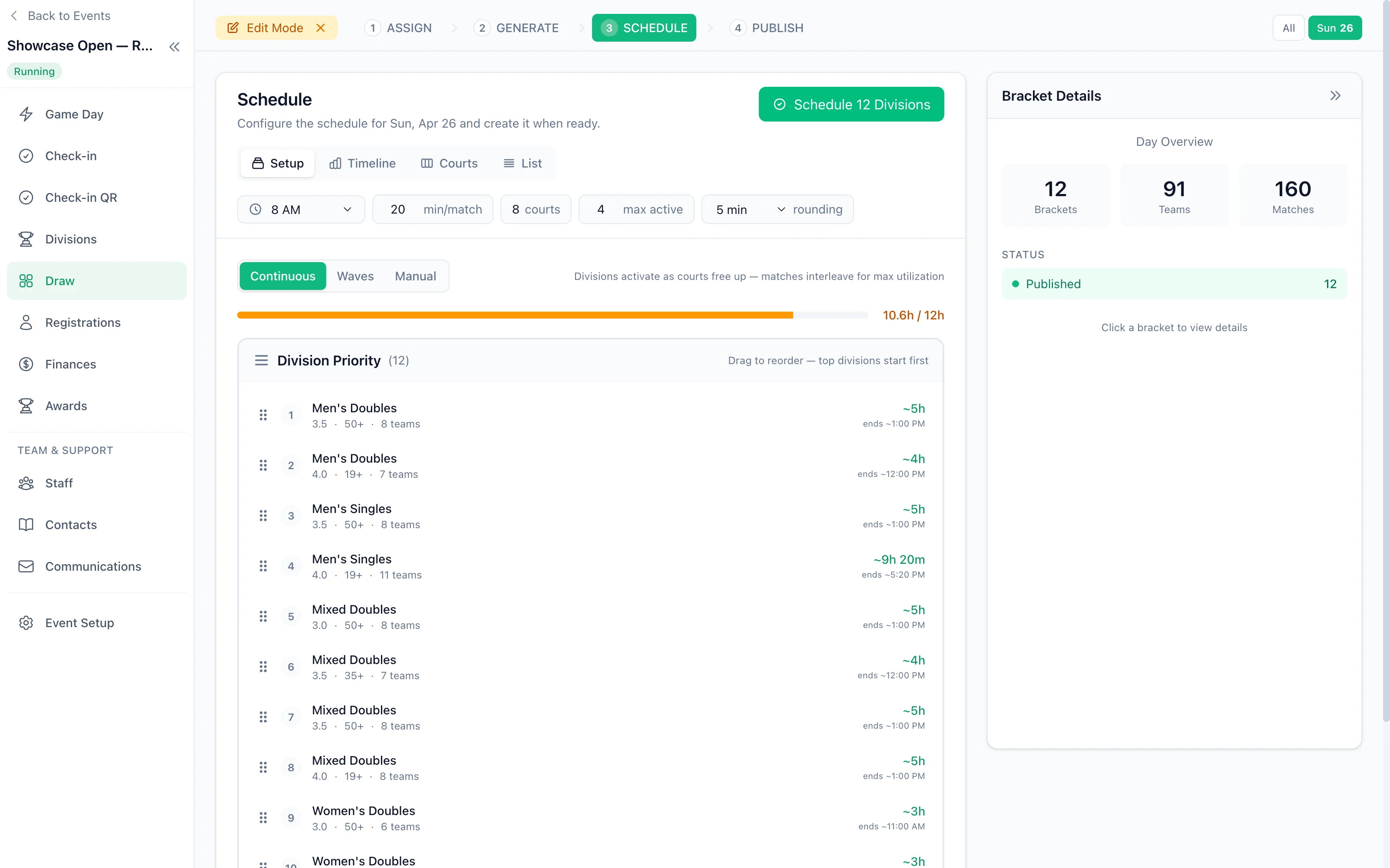 From 80 Sign-Ups to a Full Schedule in 2 Clicks