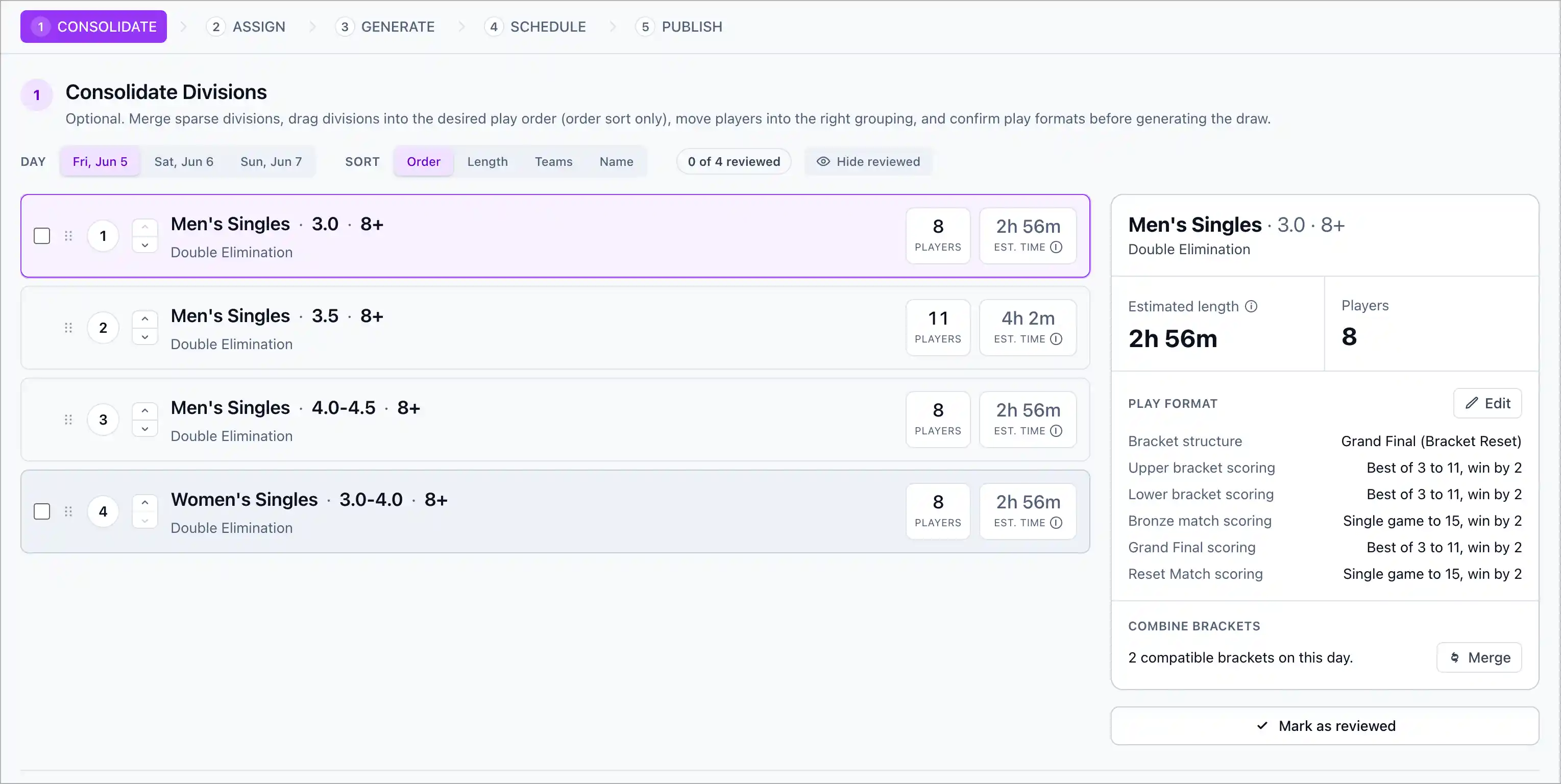 Screenshot of the updated draw wizard